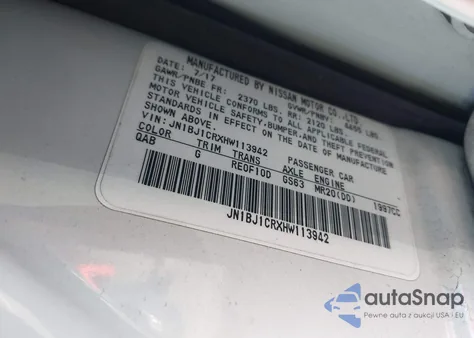 2017 Nissan Rogue Sport Sv from USA, damaged, VIN JN1BJ1CRXHW113942